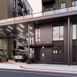 parking garage at Cinq